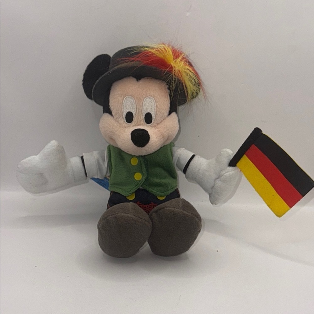 Disney Mickey Mouse Plush German world showcase Oktoberfest Mickey